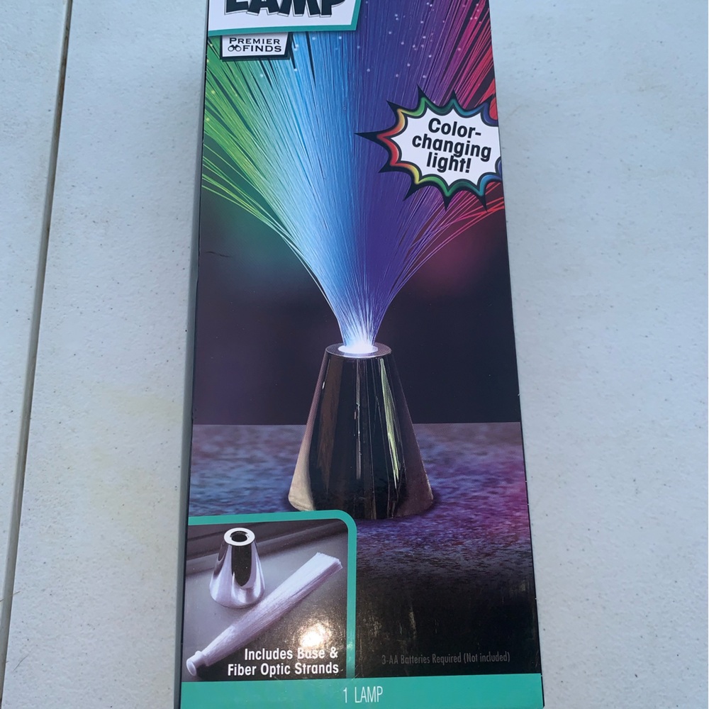 Color Changing Fiber Optic Lamp - Picture 2 of 7